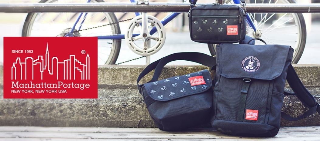 Manhattan Portage マンハッタンポーテージ とのコラボバッグが登場 ディズニーストア マーサ21 ショッピングセンター